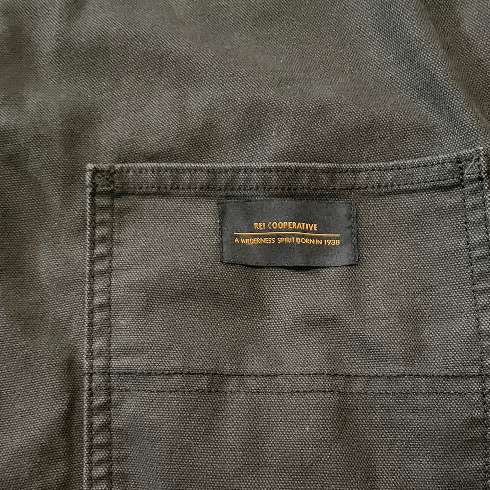 REI Olive Green Jumpsuit with Adjustable Straps - Picture 6 of 9